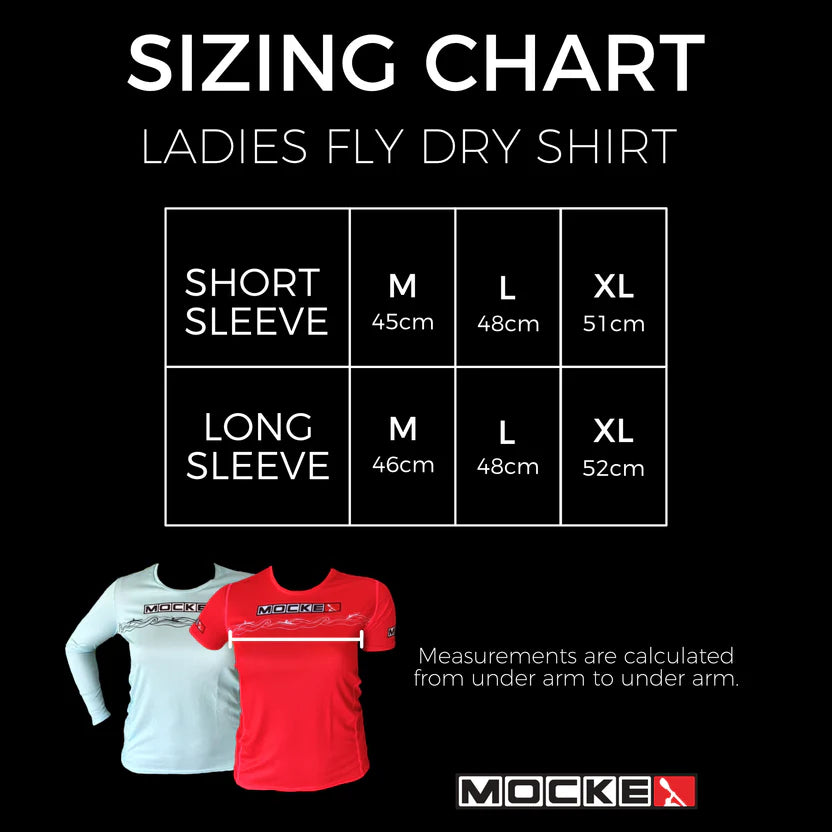 Mocke Ladies Fly Dry Paddling Shirt Short Sleeve