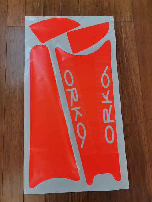 Orka Day Glow Decals - Set