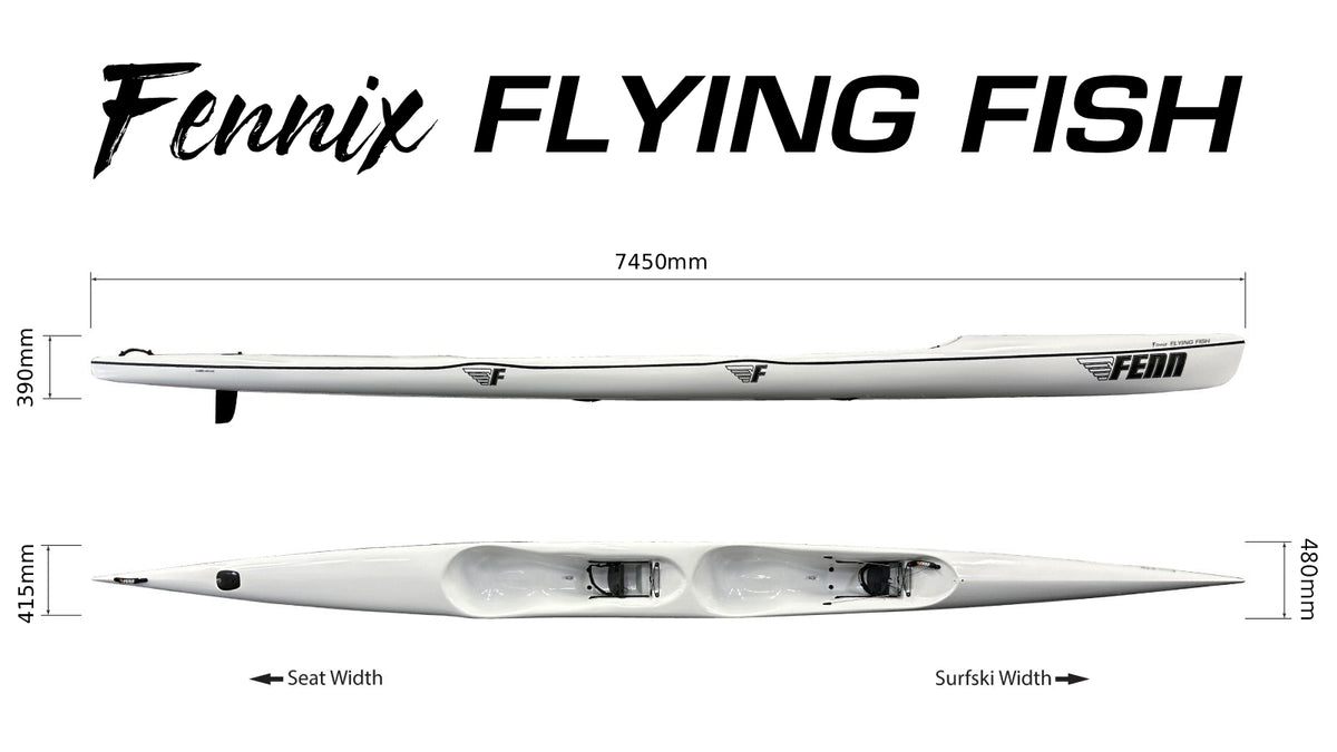 FENN SURF SKI - FENNIX FLYING FISH DOUBLE